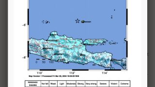 Gempa Bumi Kembali Guncang Laut Jawa, Tidak Berpotensi Tsunami